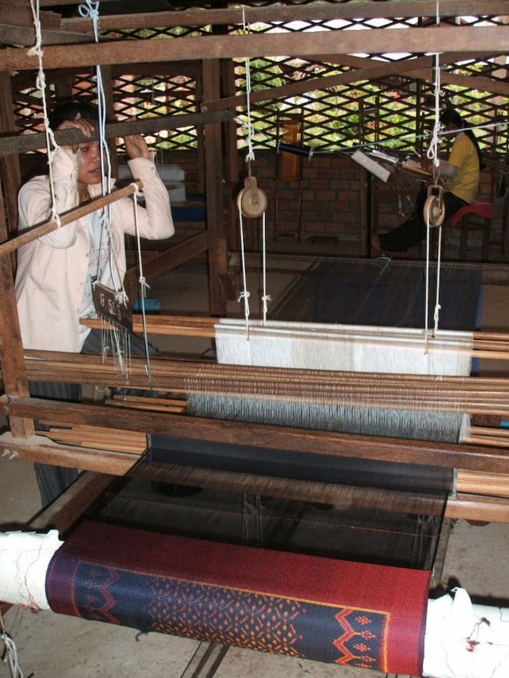 Silk weaving Silk weaving